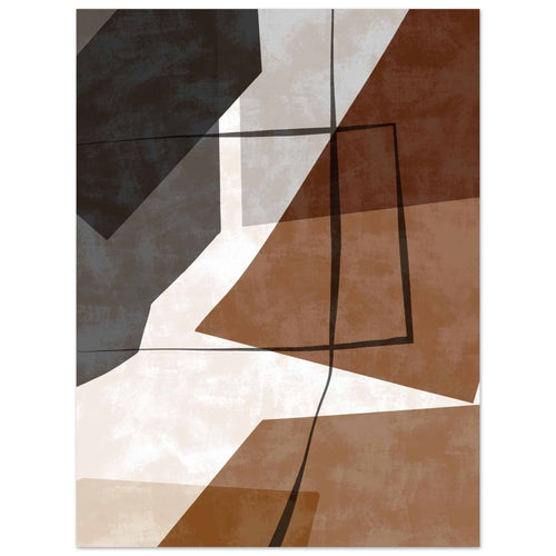 Artfulprints  Boho – Earth geometry   poster 30x40 cm - vtwonen shop