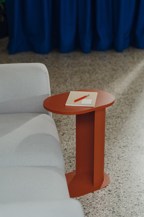noo.ma NUNO Bijzettafel - Terracotta Blush - vtwonen shop