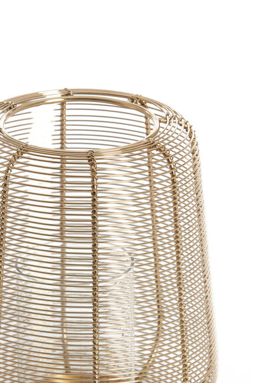 Light & Living windlicht ADETA - Ø18x21cm - goud - vtwonen shop