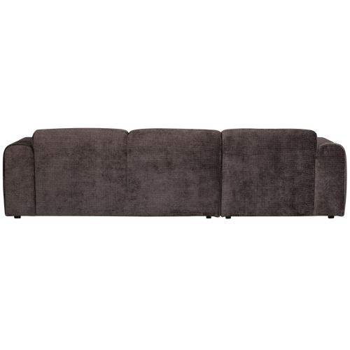 WOOOD chaise longue links Cloud - Chenille - Bruin - 80x280x165 cm - vtwonen shop