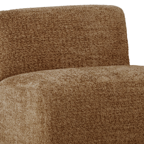 WOOOD 1-zits bank Mojo Base - Wollig - Honinggeel - 74x84x97
