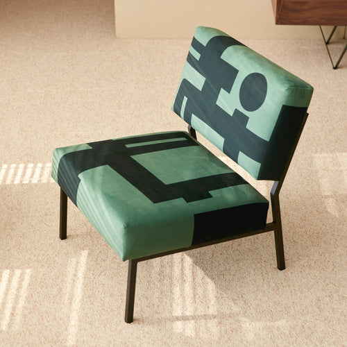 Tikamoon Groene Franse fauteuil - Groen - vtwonen shop