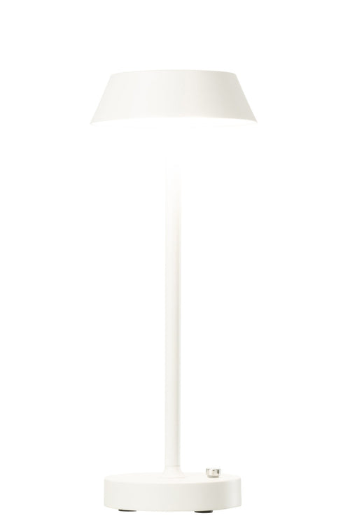 J-Line tafellamp Noé - metaal - wit