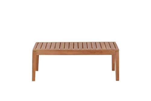 Rebellenclub Tuin Salontafel Zestin - 110 x 70cm - Naturel Hout