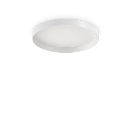Decoratief Rond Simple Flush Wit, 23000K