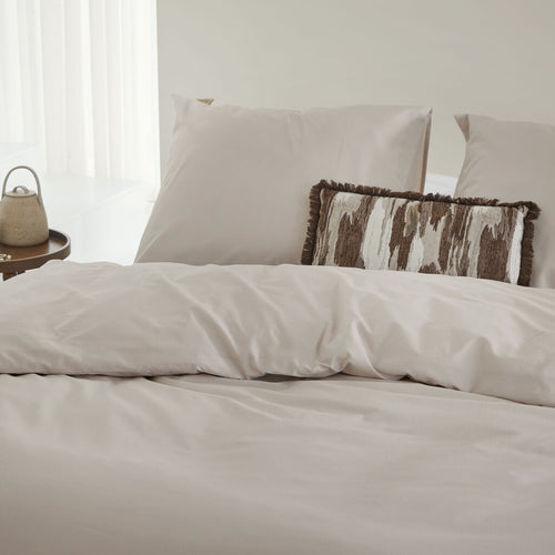 Walra - Dekbedovertrek Neutral Nest - 200x220 cm - Zand