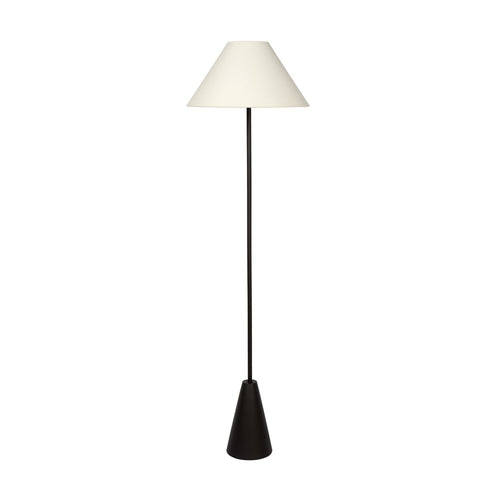 Atmooz vloerlamp Akiti - zwart - Ø 41 x H 141 cm - E27