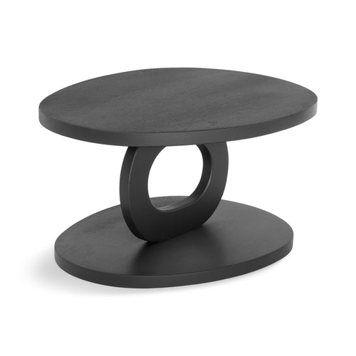 Spinder x Eva van de Ven - TONDA Salontafel - Massief Eikenhout - Mat Zwart