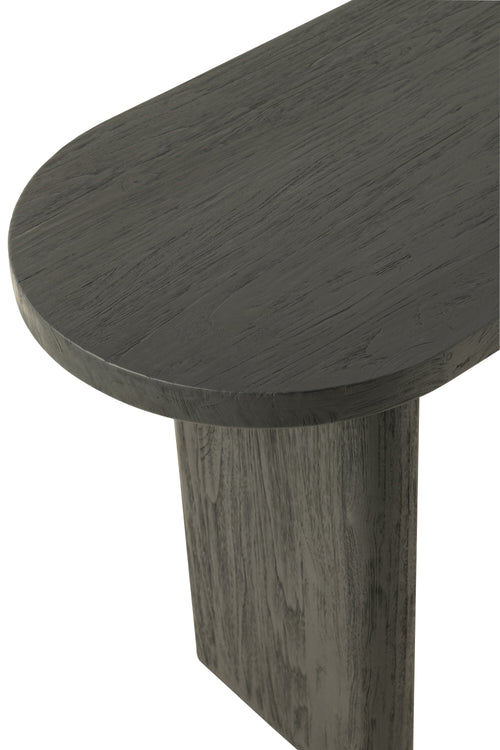 J-Line tafel - hout - zwart - vtwonen shop
