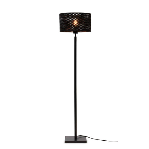 GOOD&MOJO vloerlamp Java - zwart - Ø32cm - vtwonen shop