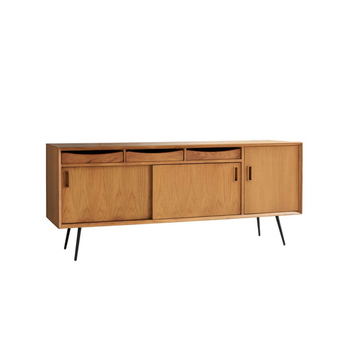 Tikamoon Teakhouten dressoir 170 cm - Naturel