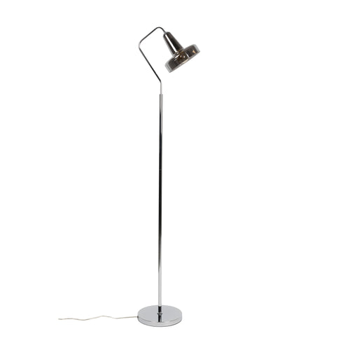 Housecraft Living Anshin Vloerlamp/ Staande Leeslamp Glas Grijs - vtwonen shop