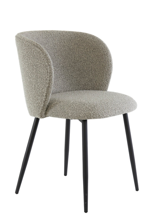 Light & Living zitmeubel Elyna - grijs - 56x55x79 cm