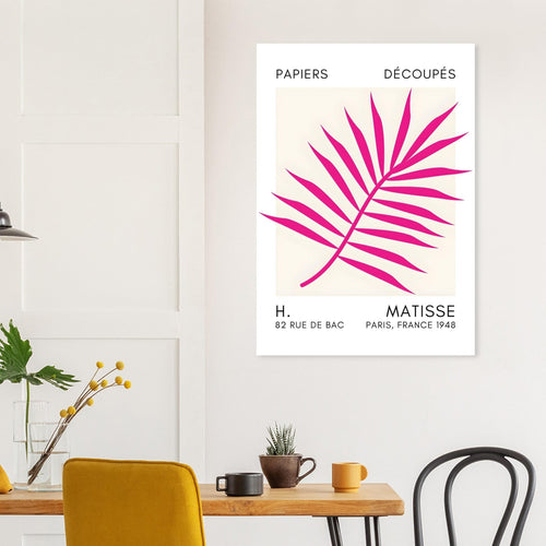 Artfulprints  Matisse – Floral reef pink   poster 50x70 cm - vtwonen shop