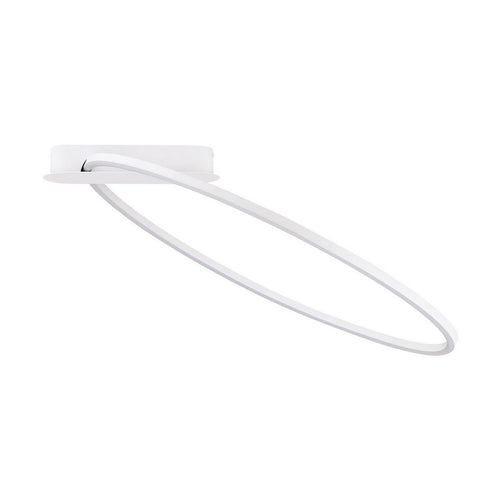 Nova Luce KIKLOS Geïntegreerde LED-plafondlamp, halfverzonken, zandwit, Triac dimbaar, 30W, 1250lm, 3000K
