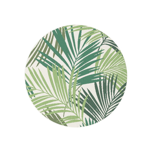 AFK Living vloerkleed Tropical - voor binnen en buiten - groen - 160 x 160 cm - vtwonen shop