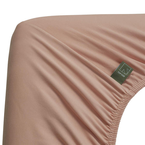 Beddinghouse Dutch Design topper hoeslaken Organic Lycra TD - 160x220 cm - nude - vtwonen shop