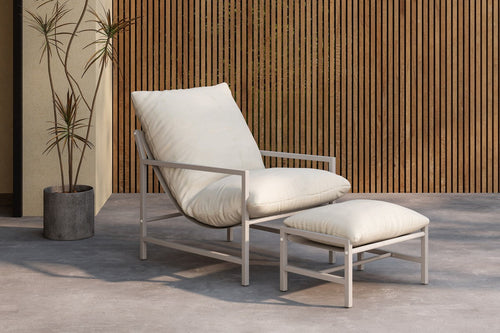 Rebellenclub Loungestoel Bastia - Beige