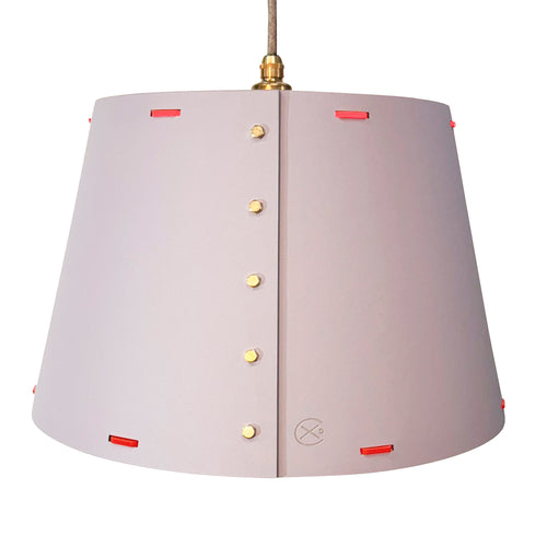 Fabricado Natuurlijk Hanglampie - Lila - diameter 34 cm x hoogte 26 cm - vtwonen shop