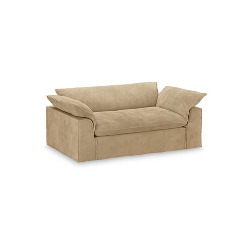 HKLIVING bank Nomad – royal velvet cream – 204cm