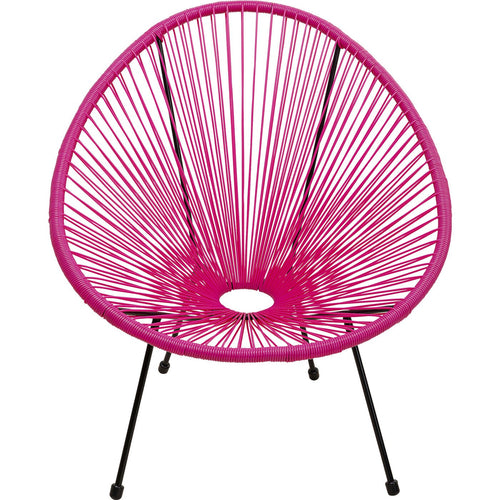 Kare Design Tuinfauteuil Acapulco roze