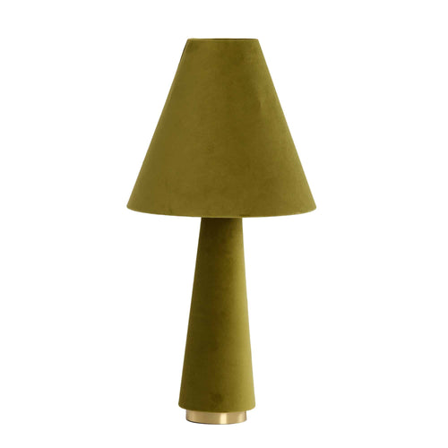 Light & Living tafellamp Devia - groen - Ø30cm