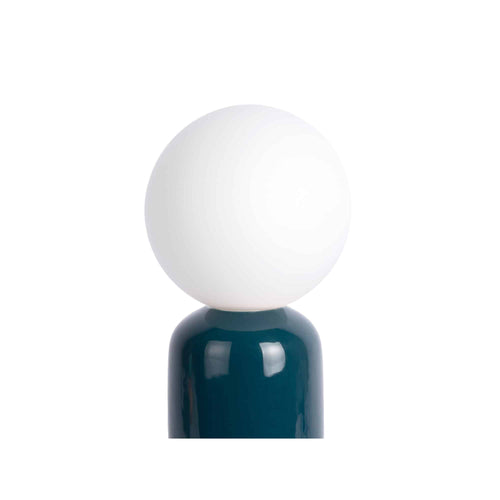 Leitmotiv tafellamp Firenze Tube - blauw - Ø11.5cm