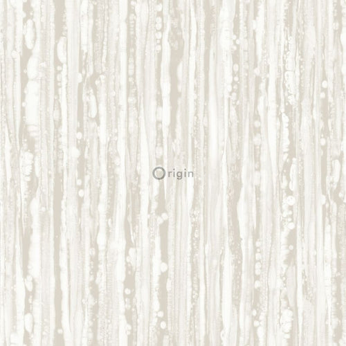 Origin Wallcoverings behang strepen gebroken wit - 53 cm x 10,05 m - 346639 - vtwonen shop