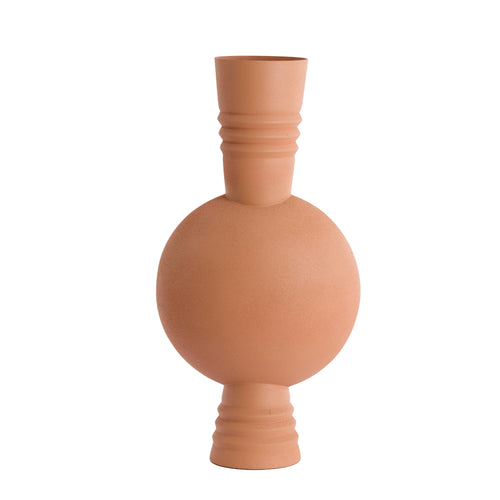 Light & Living vaas Kavansi - oranje - Ø21cm - vtwonen shop