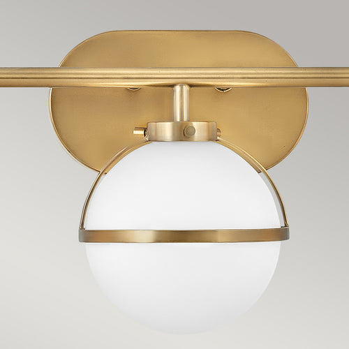 Elstead Hinkley Hollis Badkamer Wandlamp Heritage Messing, IP44