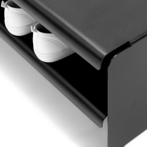 Spinder Design schoenenrek Linea 70 - Zwart - 7 paar schoenen - vtwonen shop