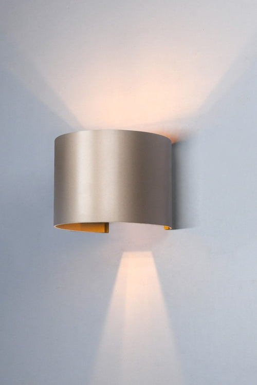 Artdelight wandlamp Gyro - 1 lichts - 11.2  x 9.7   cm - champagne - vtwonen shop