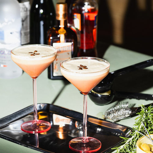 Brût Homeware | Cocktailglas Claude | Set van 2 | roze