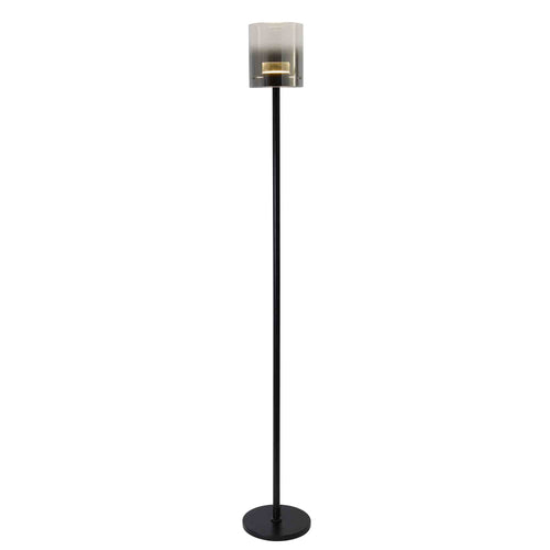 Highlight vloerlamp Salerno - 1 lichts - 16  x 157   cm - zwart