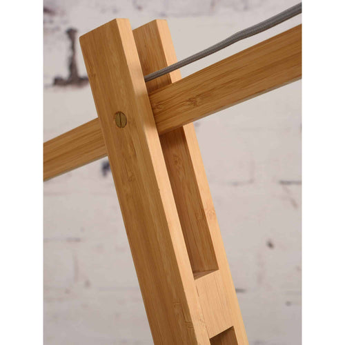 GOOD&MOJO vloerlamp Java - bruin - Ø50cm - vtwonen shop