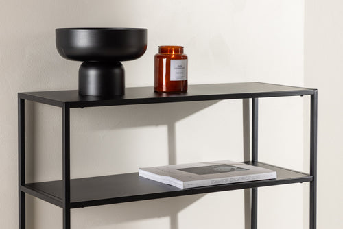 Rebellenclub Sidetable Taika - 80 x 30 cm - Zwart