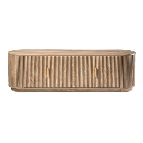 Calicosy - TV-meubel ACHILLE - licht hout 160x40x48 cm