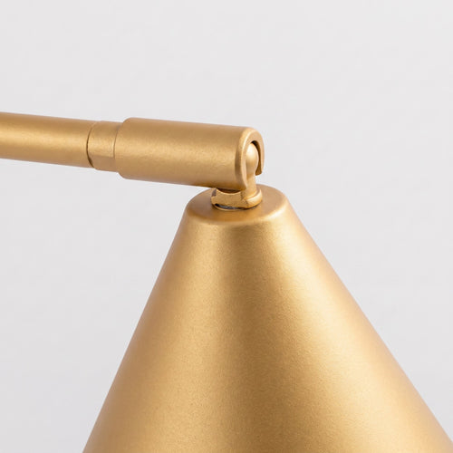 Sollux Lighting Tafellamp NOX goud - 18x18x35cm