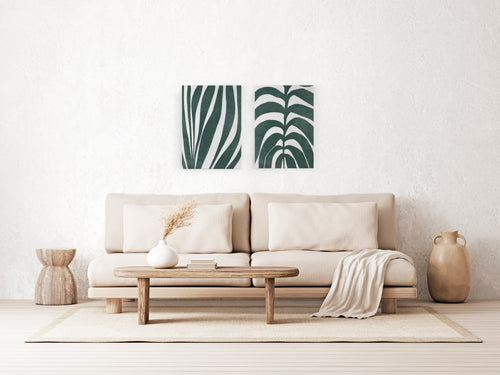 Canvas 60x40 Groeiende Bladeren - vtwonen shop