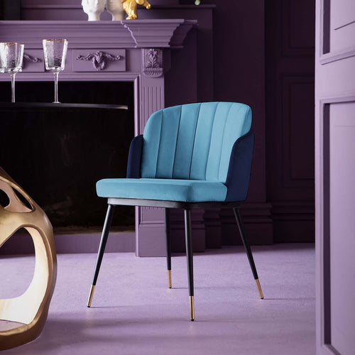 Kare Design Stoel Hojas Blauw - vtwonen shop