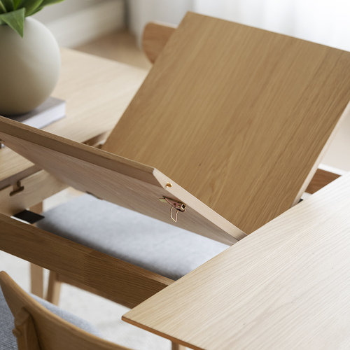 Rowico Home Cirrus Butterfly Uitschuifbare Eettafel 190 cm - Naturel - vtwonen shop