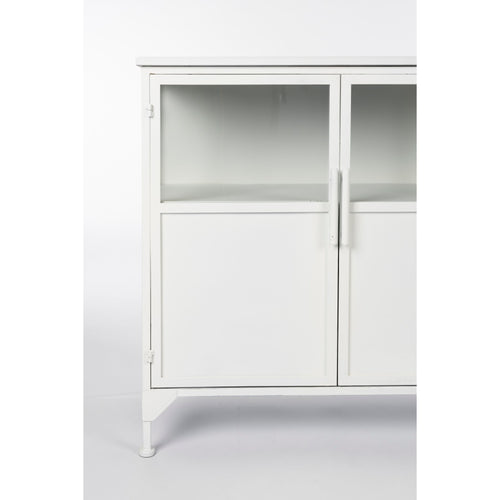 Housecraft Living Miya Kast/ Opbergkast Laag Metaal Wit - vtwonen shop