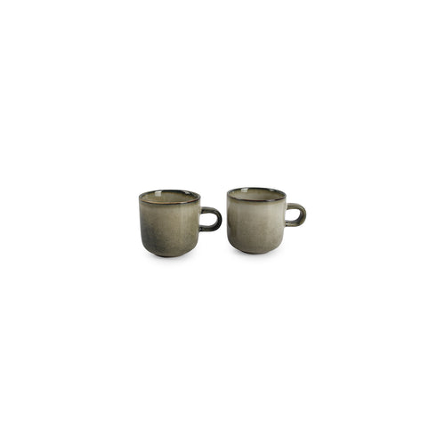 Salt & Pepper - Kop 24cl groen/blauw Meridian - Set van 4 - vtwonen shop