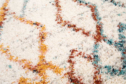 AFK Living vloerkleed Djemaa - shaggy - veelkleurig - 120 x 170 cm - vtwonen shop