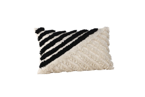 Rebellenclub Kussen Napa - Zwart/Wit - vtwonen shop