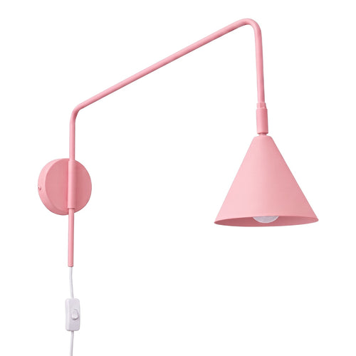 Sollux Lighting Wandlamp NOX roze - 14x61x30cm