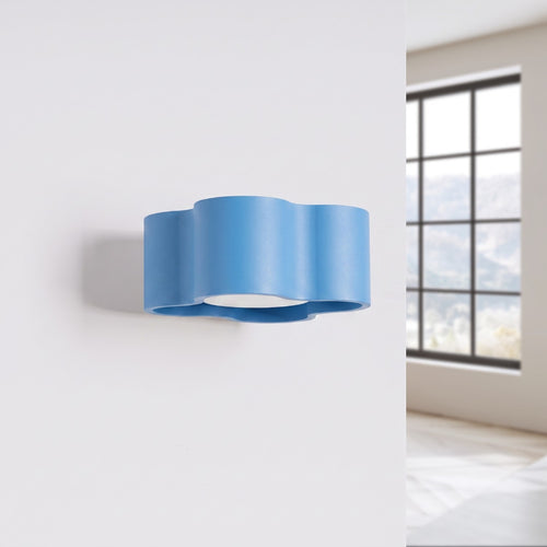 Sollux Lighting Wandlamp OVIO azuurblauw Gx53 - 12x14,5x6cm