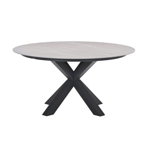 Garden Impressions Tuinset Pemba 6-delig - Duuk tuintafel Ø150 cm
