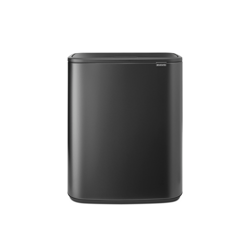 Brabantia Bo Touch Bin, met 2 binnenemmers, 2 x 30 liter - Confident Grey