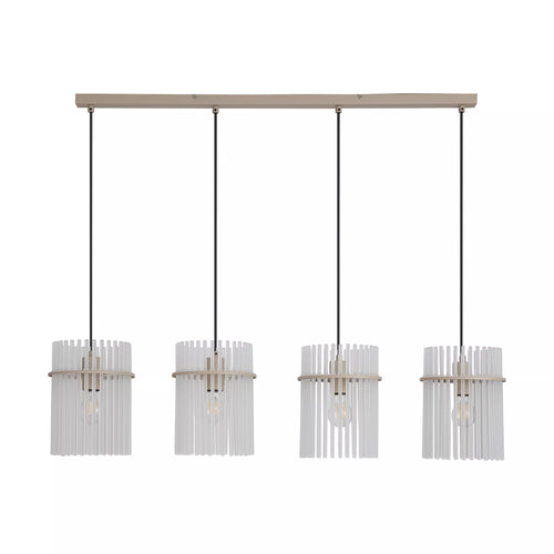 Searchlight hanglamp Swizzle - 4 lichts - 111  x 120   cm - beige